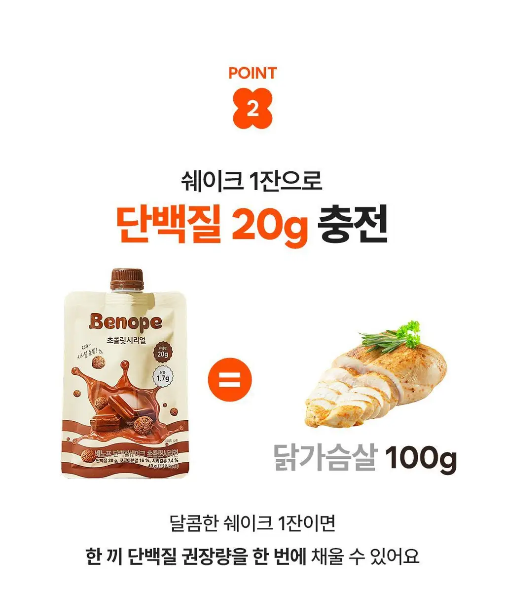 [NEW] 베노프 단백질쉐이크 40g 2종 택1 (초콜릿시리얼/미숫가루시리얼) 상세페이지 29